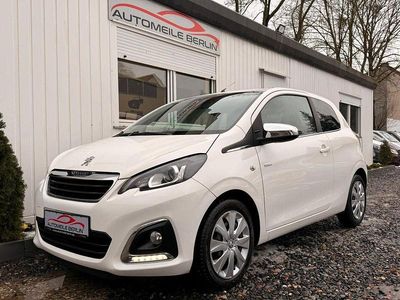 Gebraucht Peugeot 108 Style 69 PS (50 kW) 2018 Weiß Kleinwagen