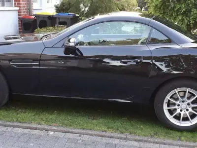 Gebraucht Mercedes SLK200 184 PS (135 kW) 2013 Schwarz Cabrio