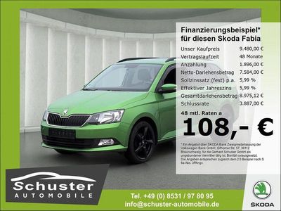 Gebraucht Skoda Fabia Ambition 95 PS (69 kW) 2017 Gruen Kombi