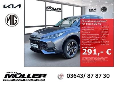 Grau Gebraucht 2025 MG HS Luxury SUV | 33.489 € (Fairer Preis)