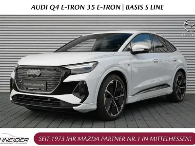 Gebraucht Audi Q4 e-tron Basis 125 kW (170 PS) 2021 Weiß SUV