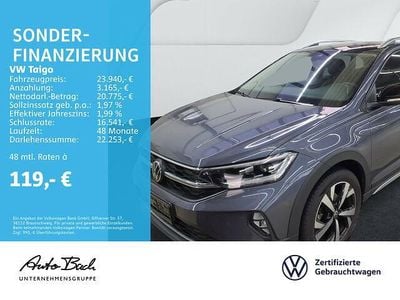 Gebraucht VW Taigo Pro 116 PS (85 kW) 2024 Grau (rauchgrau metallic) SUV