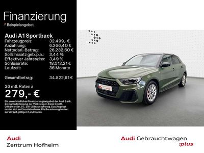 Gebraucht Audi A1 S-Line 207 PS (152 kW) 2025 Distriktgrün metallic Limousine