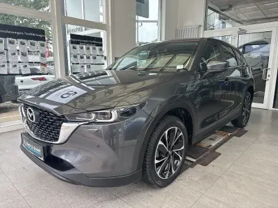 Gebraucht Mazda CX-5 Ad'Vantage 194 PS (142 kW) 2023 Machine grey (metallic) SUV
