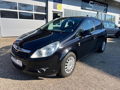 Gebraucht Opel Corsa Edition 87 PS (63 kW) 2010 Schwarz Kleinwagen