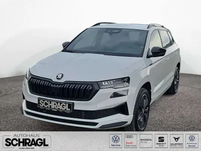 Neu Skoda Karoq SportLine 150 PS (110 kW) 2026 Moonweiss metallic SUV