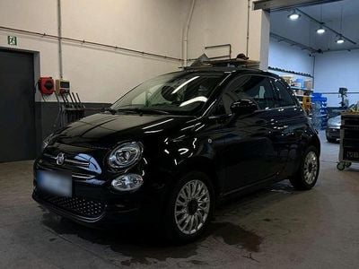 Usata Fiat 500C 69 CV (50 kW) 2018 Nero Cabrio
