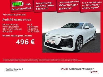 Weiß Gebraucht 2025 Audi A6 e-tron Sport Kombi | 55.280 €