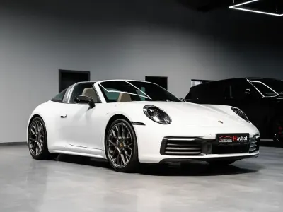Gebraucht Porsche 911 Targa 4S 450 PS (330 kW) 2021 Weiß Cabrio