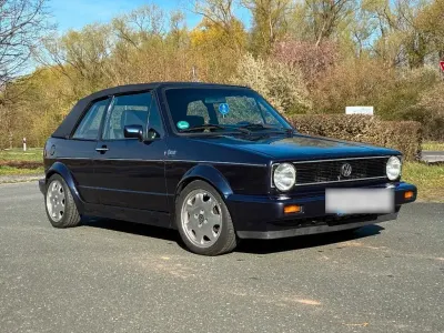 Gebraucht VW Golf Cabriolet 98 PS (72 kW) 1991 Blau Cabrio