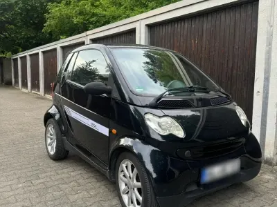 Usata Smart ForTwo Cabrio 55 CV (40 kW) 2001 Nero Cabrio