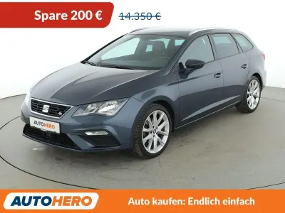 Usata Seat Leon FR 131 CV (96 kW) 2018 Grigio Station wagon