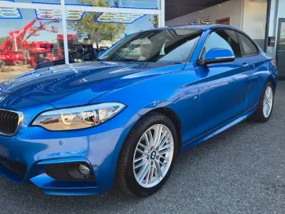 Gebraucht BMW 218 Sport Line 143 PS (105 kW) 2014 Blau Coupé