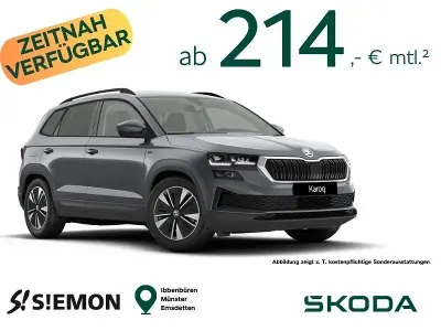 Neu Skoda Karoq Tour 116 PS (85 kW) 2025 Grau SUV