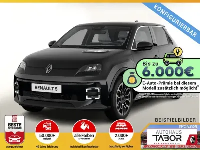 Neu Renault R5 Komfort 110 kW (150 PS) 2026 Schwarz Kleinwagen