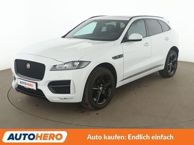 Gebraucht Jaguar F-Pace R-Sport 179 PS (131 kW) 2018 Weiß SUV