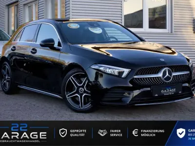 Używany Mercedes A250 AMG line 224 KM (164 kW) 2019 Czarny Sedan/Limuzyna