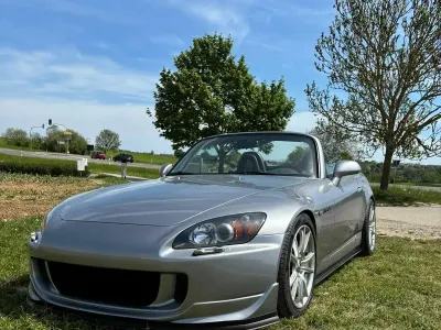 Brugt Honda S 2000 S 241 HK (177 kW) 2004 Sølv Cabriolet