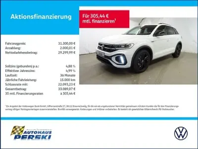 Second-hand VW T-Roc Style 150 CP (110 kW) 2025 Alb SUV