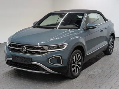 Gebraucht VW T-Roc Cabriolet Style 150 PS (110 kW) 2022 Petroleumblaumet. Cabrio