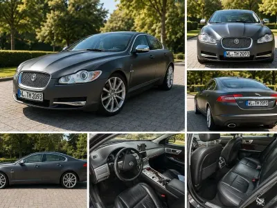 Gebraucht Jaguar XF 211 PS (155 kW) 2011 Schwarz Limousine
