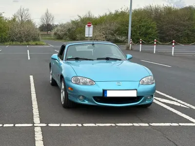 Gebraucht Mazda MX5 Sportive 145 PS (106 kW) 2001 Blau Cabrio