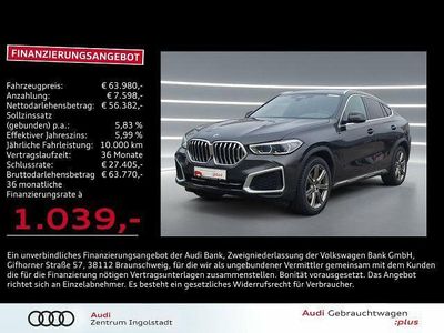 Gebraucht BMW X6 xLine 286 PS (210 kW) 2022 Grau SUV