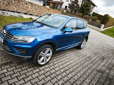Gebraucht VW Touareg R-line 204 PS (150 kW) 2017 Blau SUV