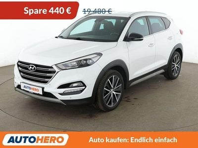 Second-hand Hyundai Tucson Passion Plus 177 CP (130 kW) 2018 Alb SUV