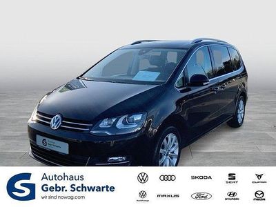 Gebraucht VW Sharan Highline 150 PS (110 kW) 2021 Schwarz Van / Kleinbus