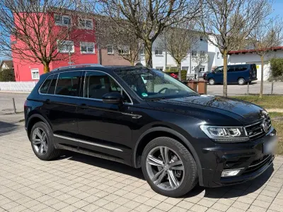 Gebraucht VW Tiguan Highline 190 PS (139 kW) 2017 Schwarz SUV