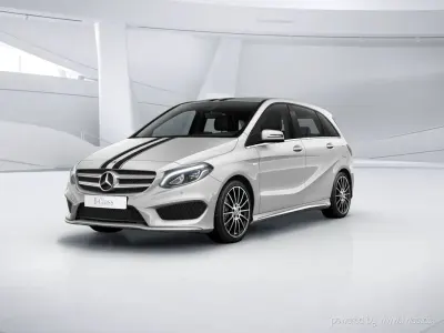 Gebraucht Mercedes B250 AMG line 211 PS (155 kW) 2018 Polarsilber Kleinwagen
