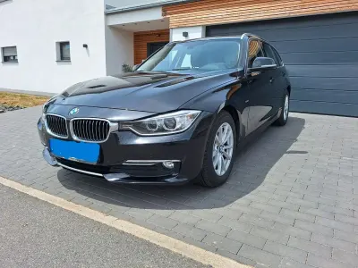 Gebraucht BMW 318 Luxury Line 143 PS (105 kW) 2013 Schwarz Kombi