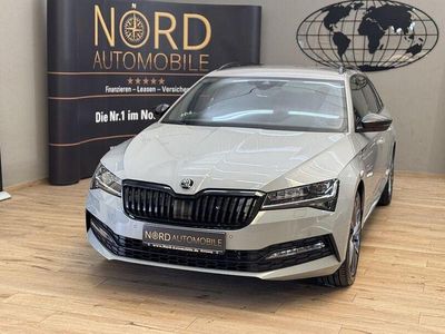 Gebraucht Skoda Superb SportLine 200 PS (147 kW) 2021 Stahlgrau Kombi