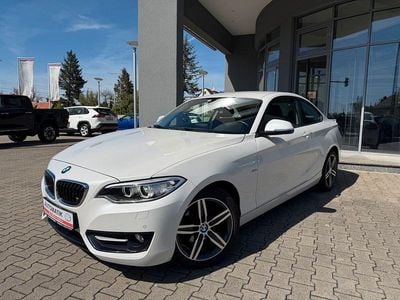 Usata BMW 220 Sport Line 184 CV (135 kW) 2017 Bianco Coupé