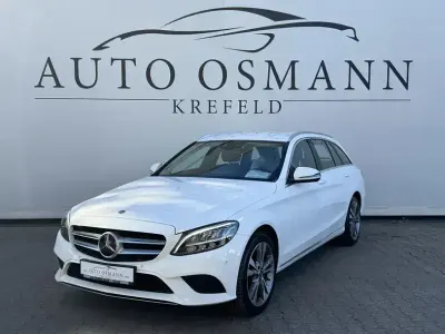 Brugt Mercedes C200 Avantgarde 160 HK (117 kW) 2020 Hvid Stationcar