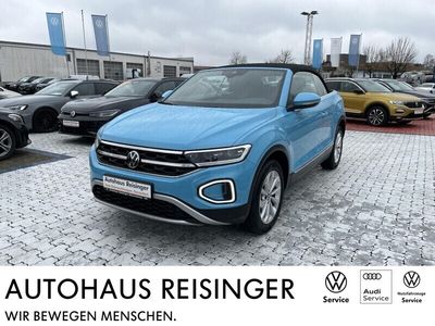 Gebraucht VW T-Roc Cabriolet Style 150 PS (110 kW) 2024 Teal blue (blau) Cabrio