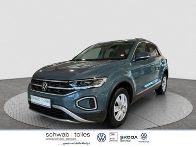 Second-hand VW T-Roc Style 150 CP (110 kW) 2023 Albastru SUV