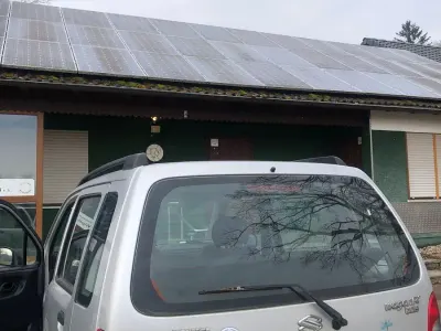 Gebraucht Suzuki Wagon R 63 PS (46 kW) 2005 Grau Van / Kleinbus