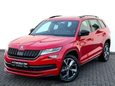 Usata Skoda Kodiaq SportLine 200 CV (147 kW) 2021 Rosso SUV