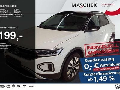 Gebraucht VW T-Roc Goal 150 PS (110 kW) 2025 Pure white schwarz SUV