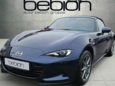 Neu Mazda MX5 Exclusive-Line 132 PS (97 kW) 2025 Blau Cabrio