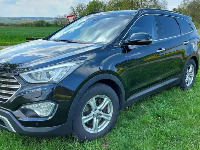 Gebraucht Hyundai Grand Santa Fe Premium 197 PS (144 kW) 2014 Schwarz SUV