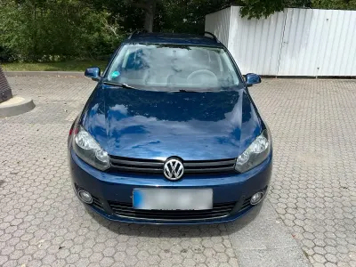 Gebraucht VW Golf VII Style 105 PS (77 kW) 2012 Blau Kombi
