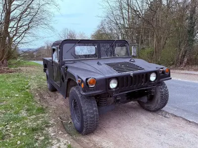 Second-hand Hummer H1 204 CP (150 kW) 1993 Negru SUV