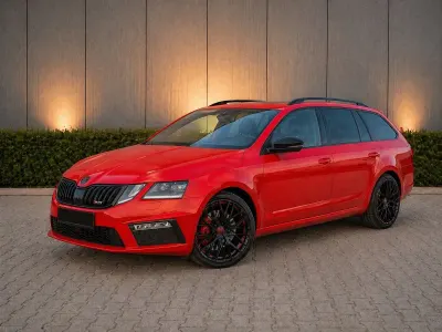 Gebraucht Skoda Octavia RS 184 PS (135 kW) 2019 Rot Kombi