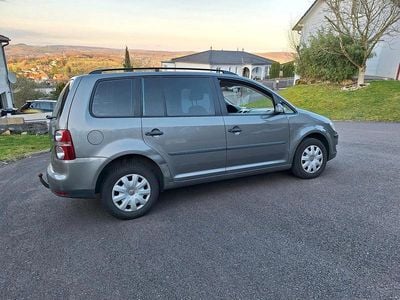 Gebraucht VW Touran 105 PS (77 kW) 2008 Silber Van / Kleinbus