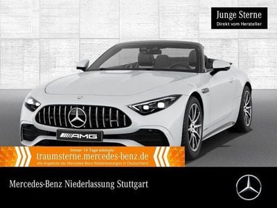 Neu Mercedes SL43 AMG Premium 421 PS (309 kW) 2025 Weiß Cabrio