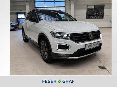 Gebraucht VW T-Roc Sportline 150 PS (110 kW) 2021 Pure white schwarz SUV