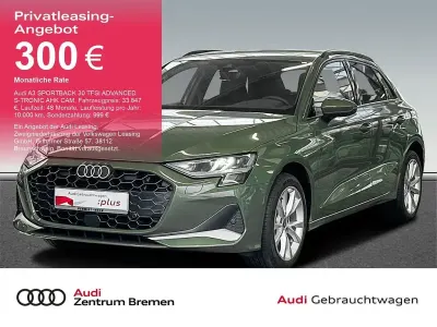 Gebraucht Audi A3 Advanced 116 PS (85 kW) 2025 Distriktgrün metallic Limousine